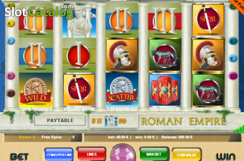 Скрин2. Roman Empire (Portomaso (9)) слот