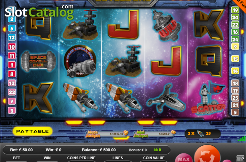 Скрин2. Space Covell One слот