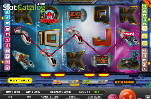 Скрин3. Space Covell One слот