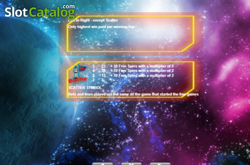 Скрин5. Space Covell One слот