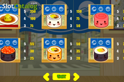 Скрин7. Sushi Booshi Mushi слот