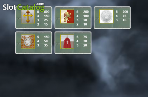 Скрин7. Templar Mistery слот