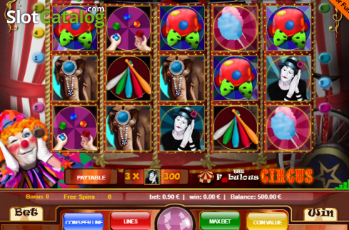 Скрин2. The Circus (9) слот