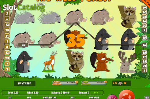 Скрин4. The Wild Forest слот