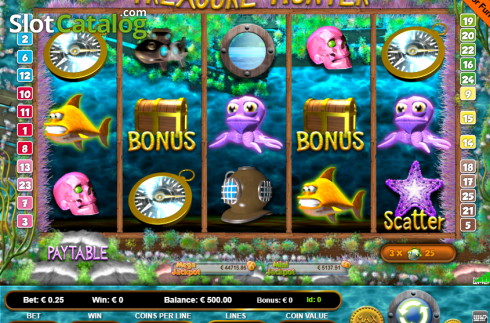 Скрин2. Treasure Hunter (Portomaso Gaming) слот
