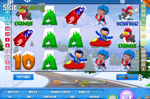 Скрин2. Winter Sports слот