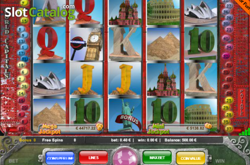 Скрин2. World Capitals (40) слот