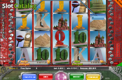 Скрин4. World Capitals (40) слот