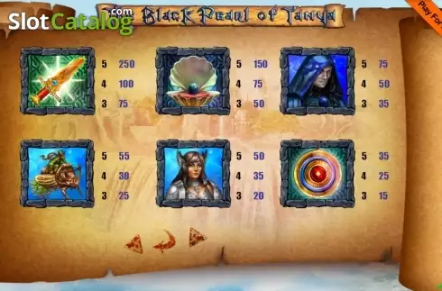 Скрин7. The Black Pearl of Tanya слот