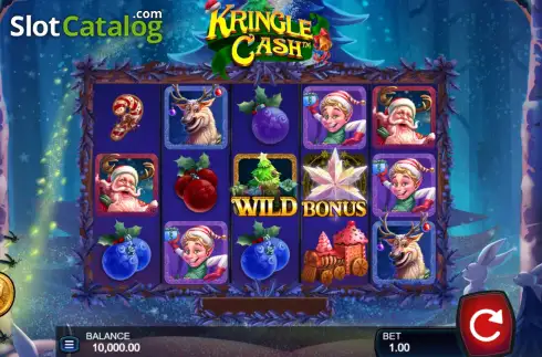 Скрин2. Kringle Cash слот