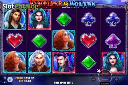 Скрин8. Vampires vs Wolves слот