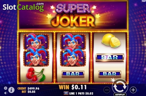 Скрин4. Super Joker (Pragmatic Play) слот