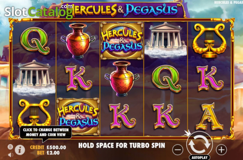 Скрин3. Hercules and Pegasus слот
