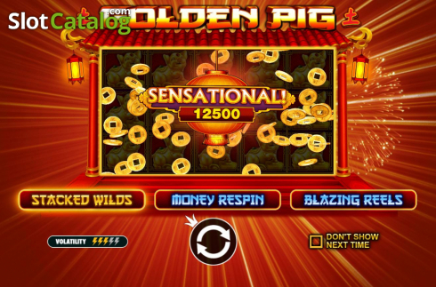 Скрин2. Golden Pig (Pragmatic Play) слот