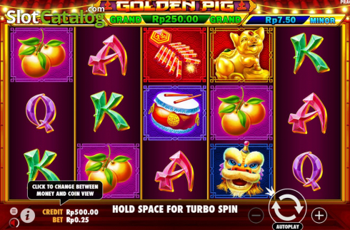Скрин3. Golden Pig (Pragmatic Play) слот