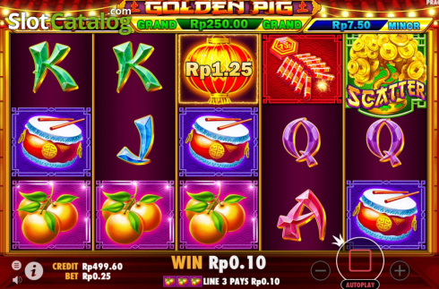 Скрин4. Golden Pig (Pragmatic Play) слот