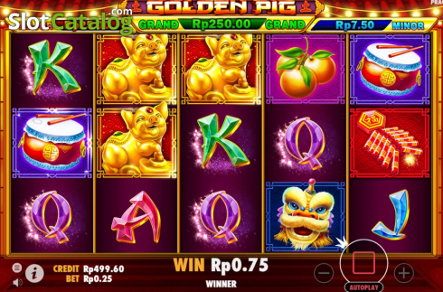 Скрин5. Golden Pig (Pragmatic Play) слот
