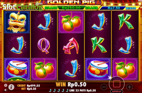 Скрин6. Golden Pig (Pragmatic Play) слот