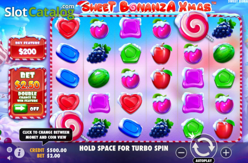 Скрин3. Sweet Bonanza Xmas слот