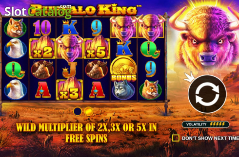 Скрин3. Buffalo King (Pragmatic Play) слот