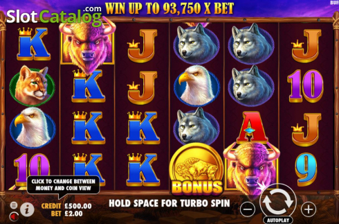 Скрин4. Buffalo King (Pragmatic Play) слот