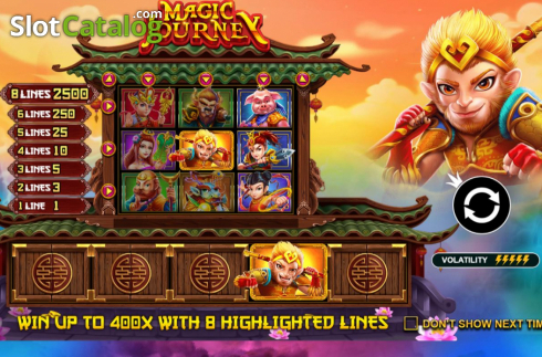 Скрин2. Magic Journey слот