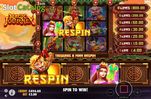 Скрин4. Magic Journey слот