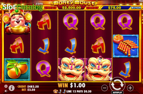 Скрин5. Money Mouse (Pragmatic Play) слот