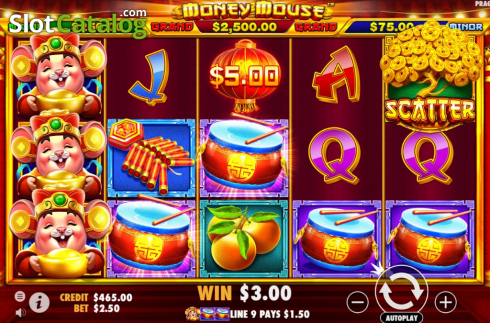 Скрин6. Money Mouse (Pragmatic Play) слот