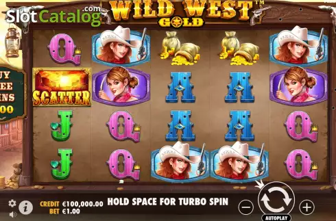 Скрин3. Wild West Gold слот