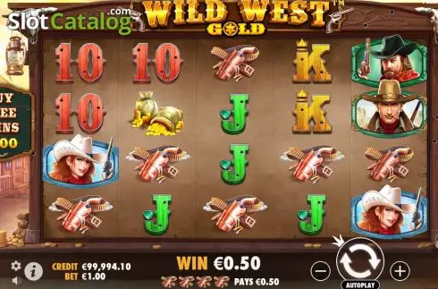 Скрин4. Wild West Gold слот
