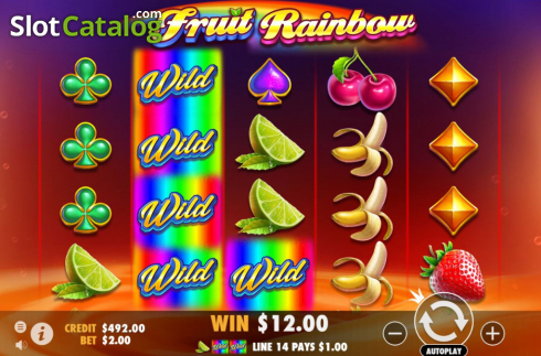 Скрин4. Fruit Rainbow слот