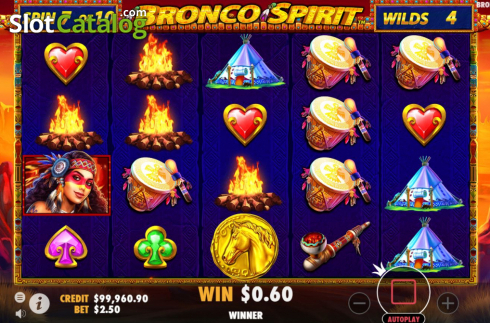 Скрин5. Bronco Spirit слот