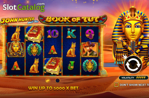 Скрин2. John Hunter And The Book Of Tut слот