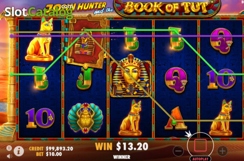 Скрин4. John Hunter And The Book Of Tut слот