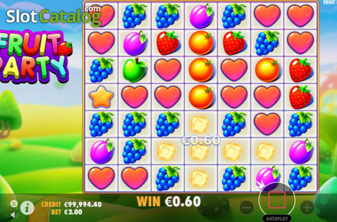 Скрин4. Fruit Party (Pragmatic Play) (Фрут Пати) слот