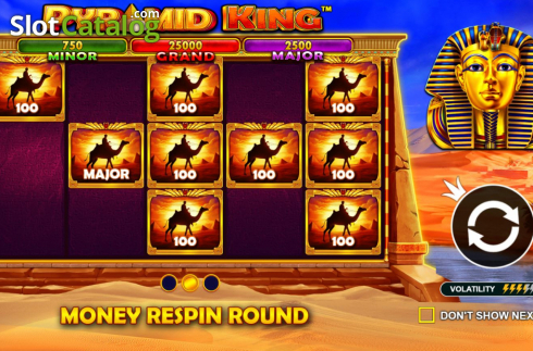 Скрин2. Pyramid King слот