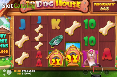 Скрин4. The Dog House Megaways слот