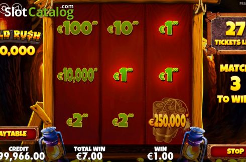 Скрин4. Gold Rush Scratchcard слот