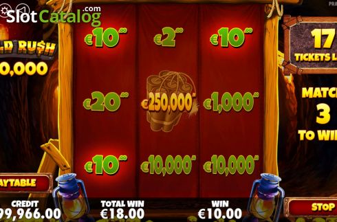 Скрин5. Gold Rush Scratchcard слот