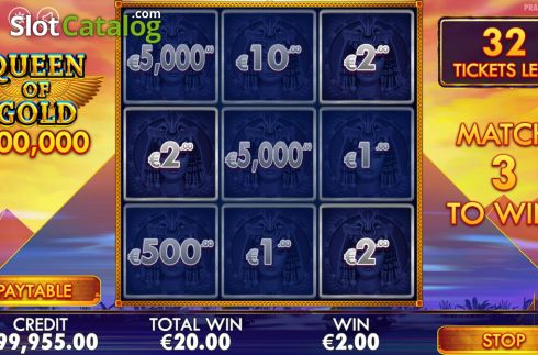Скрин6. Queen of Gold Scratchcard слот