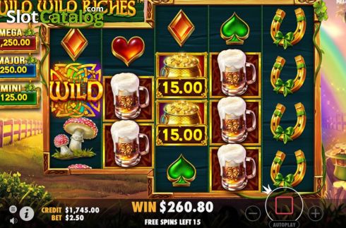 Скрин3. Wild Wild Riches слот