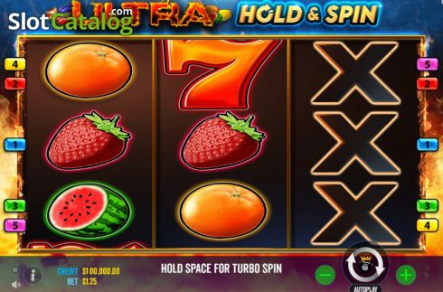 Скрин2. Ultra Hold and Spin слот