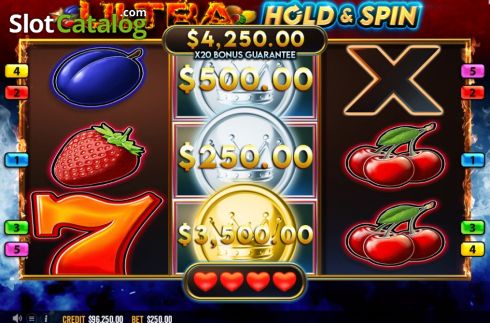 Скрин3. Ultra Hold and Spin слот