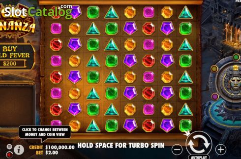 Скрин3. Gems Bonanza слот