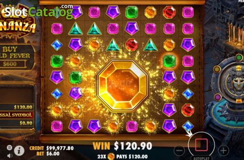 Скрин6. Gems Bonanza слот