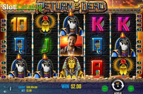 Скрин4. Return of the Dead слот