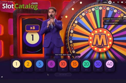 Скрин2. Mega Wheel слот