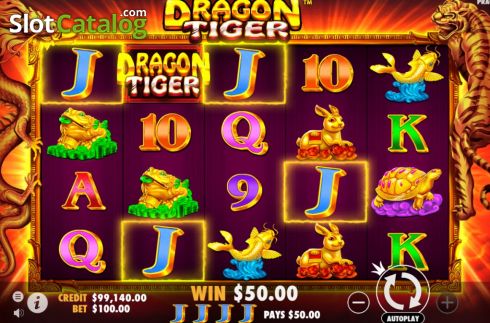 Скрин3. Dragon Tiger (Pragmatic Play) слот