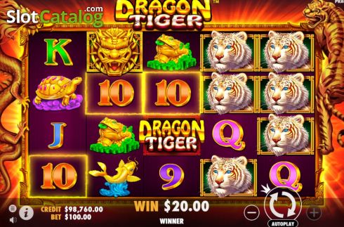 Скрин4. Dragon Tiger (Pragmatic Play) слот